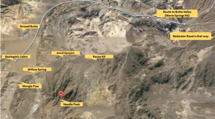 Death Valley Germans - Central Locations