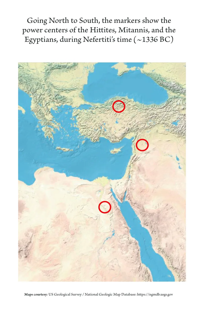 Geographical map of Ancient Egypt showing the Nile and major cities.